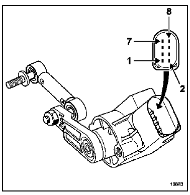 Capteur avant - Calculateur 