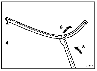 Raclettes d'essuie-vitre avant