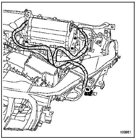 Airbag frontal passager 