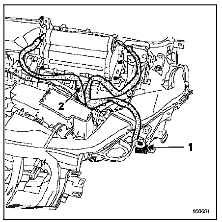 Airbag frontal passager 