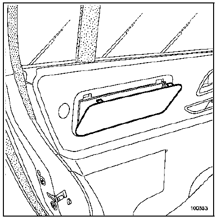 Airbag latéral arrière (thorax) 