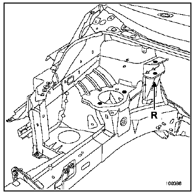 Fixation tirant moteur