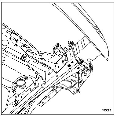 Fixations de facade avant