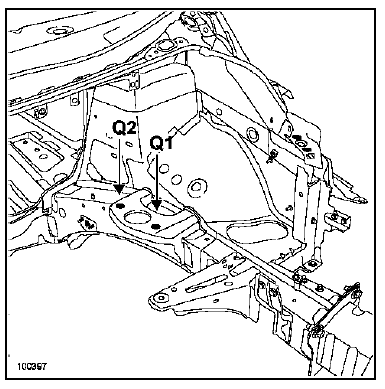 Fixation boite de vitesses