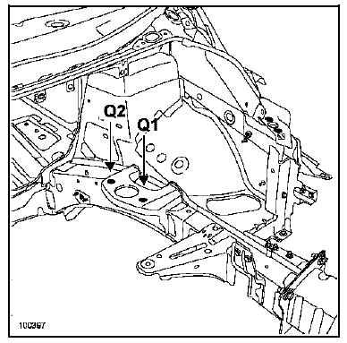 Fixation boite de vitesses