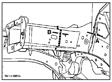 Fermeture de longeron avant 