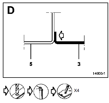 Particularite du longeron droit