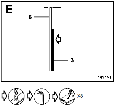 Particularite du longeron droit