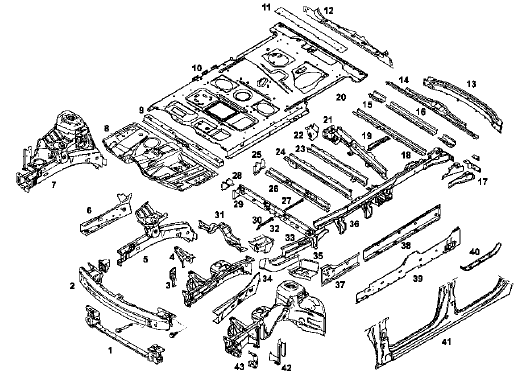 Structure inferieure