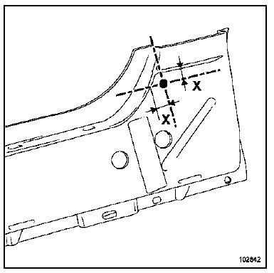 Fermeture avant de bas de caisse