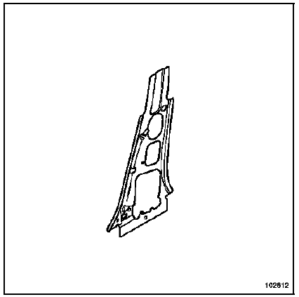 Doublure inférieure de pied milieu