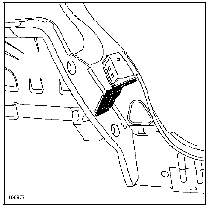 Panneau d'aile arrière