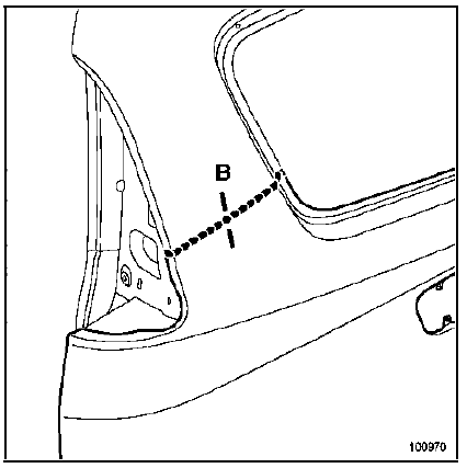 Panneau d'aile arrière