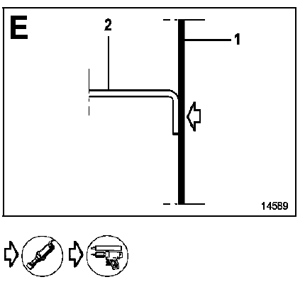 Panneau d'aile arrière