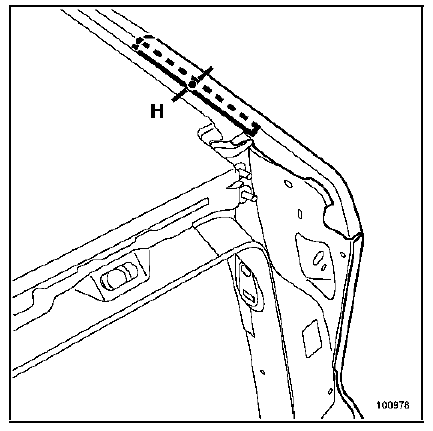 Panneau d'aile arrière