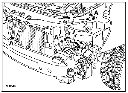 Traverse supérieure avant 