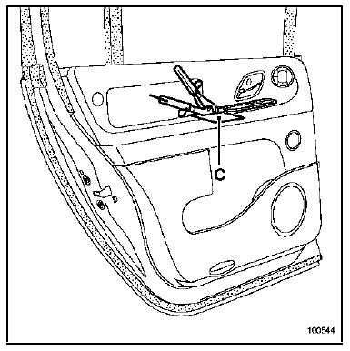 Porte latérale arrière 