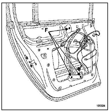 Porte latérale arrière 