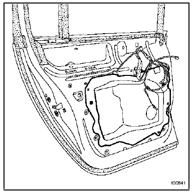 Porte latérale arrière 