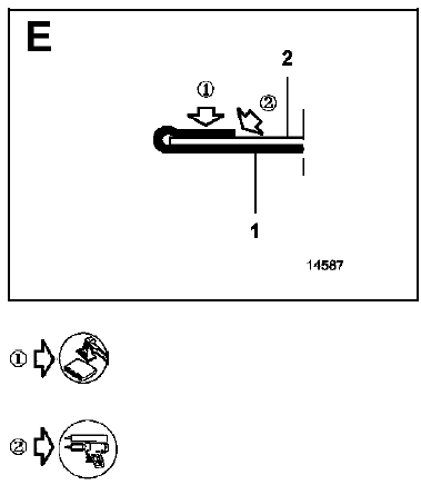 Panneau de porte latérale arrière 