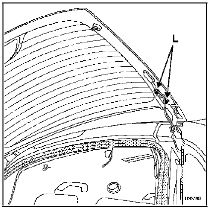 Lunette arrière ouvrante