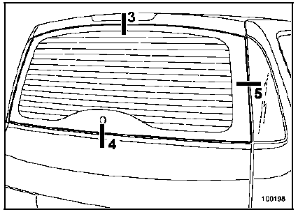 Lunette arrière ouvrante