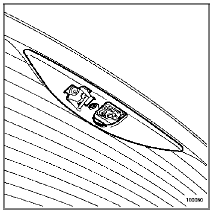 Lunette arrière ouvrante