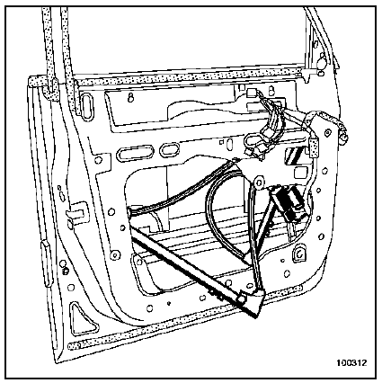 Lève-vitre de porte avant 