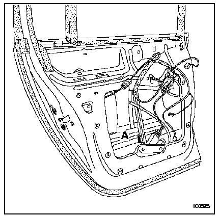 Lève-vitre de porte arrière