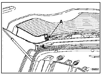 Moteur d'essuie-vitre de lunette arrière mobile 