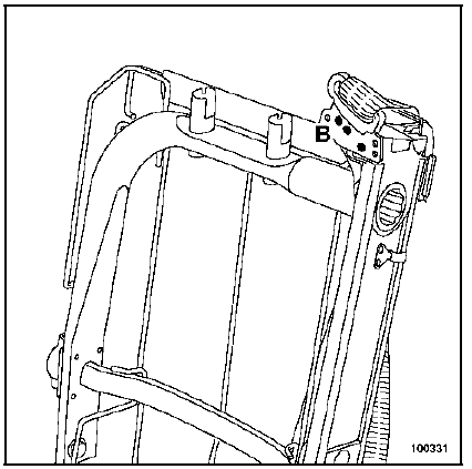 Ceinture de sécurité arrière