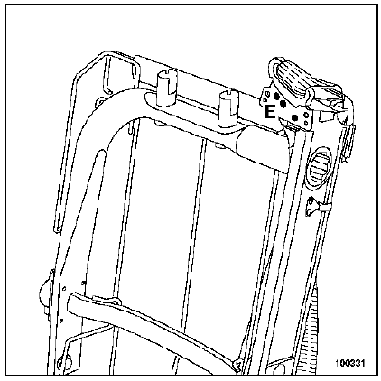 Ceinture de sécurité arrière