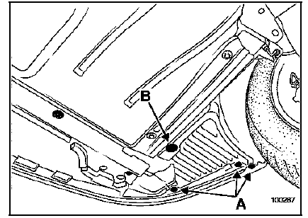 Protecteur intérieur d'aile avant 