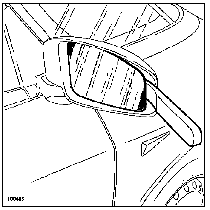Vitre de rétroviseur