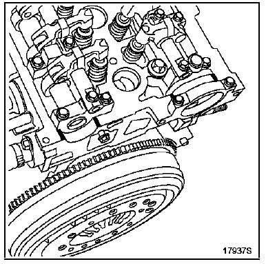 Côté volant moteur