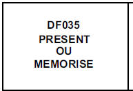 1.DEF : Tension d'alimentation insuffisante durant la commande