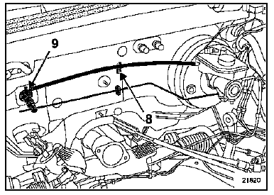 Canalisation d'alimentation émetteur 