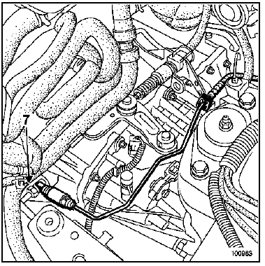 Cylindre émetteur d'embrayage Moteur F9Q