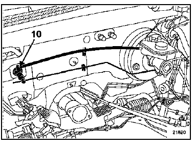 Cylindre émetteur d'embrayage Moteur F9Q