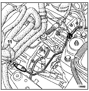 Cylindre émetteur d'embrayage Moteur F9Q