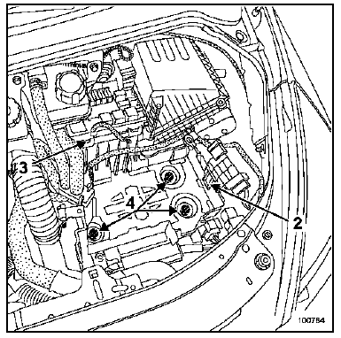 Cylindre émetteur d'embrayage Moteur G9T