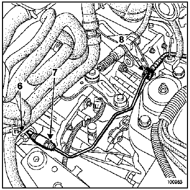 Canalisation d'alimentation récepteur