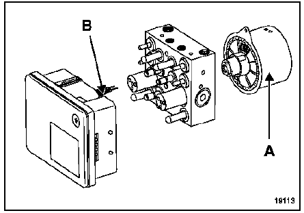 Calculateur d'antiblocage des roues