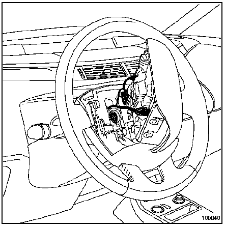 Capteur d'angle du volant 