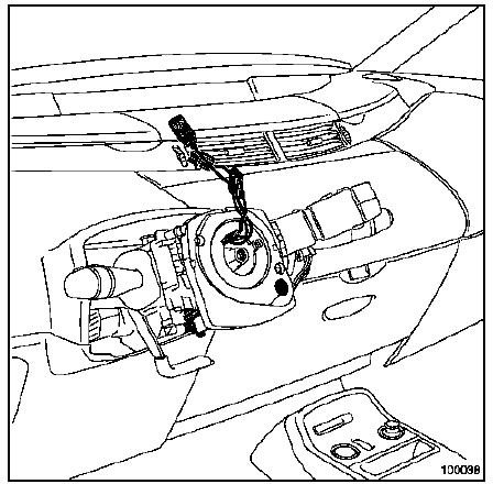 Capteur d'angle du volant 