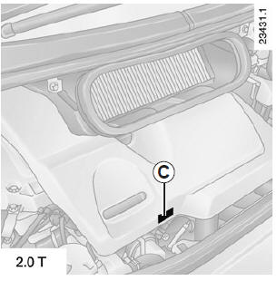 Plaques d'identification moteur