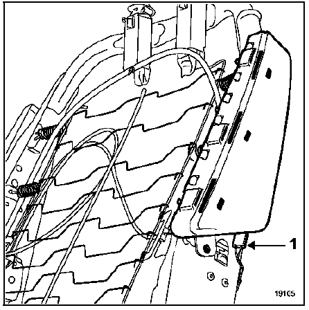 Airbag latéral avant (thorax) 